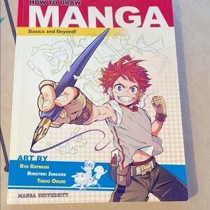Manga How to Draw Guide - Red and Blue Cover